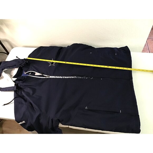 REEBOK-NFL ON-FIELD MENS FLEECE LINE ZIP-UP CLOSURE JACKET SIZE X-LARGE - Picture 6 of 8